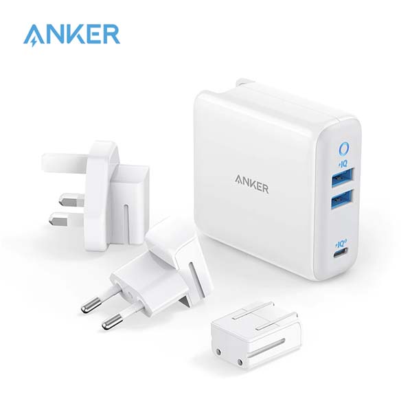 Anker PowerPort III 3-Port 65W Elite Charger